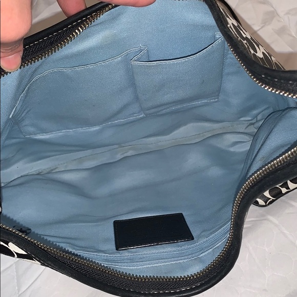 Authentic Vintage COACH bag w matching wristlet 🖤 - Picture 5 of 16